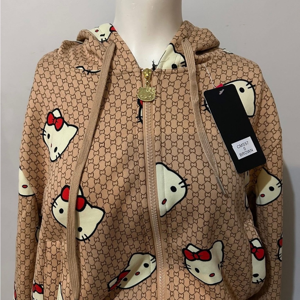 Hello Kitty inspired GG jogging suit. Size S